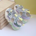 Youngsters' Breathable Mesh Sandals - Comfortable, Non-Slip Summer Footwear for Boys & Girls with Secure Fastening - Image 4