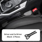 Pack of 2 Car Seat Gap Storage Strips, Leak-proof Design Prevents Debris Falling and Can Also Store Small Items, In-Car Interior Gap Organizer - Image 5