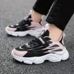 [Lightweight] Breathable Mesh Running Shoes, Casual Sports Style with Striped Pattern, All-Season Low Top Sneakers with Hook-and-Loop Fastener Closure, Round Toe Fabric Upper & EVA Sole for Boys and Girls, Cute Shoes - Image 11