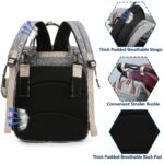 Lamroro Diaper Bag Backpack, Bags for Boys Girls, Diaper Backpack Bag with a changing station, Multifunction Large Travel Back Pack, Registry Search, Essential Gifts - Image 9