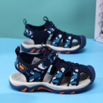 Boys' Casual Sandals - Breathable, Non-Slip, Lightweight, and Durable Beach Shoes with Strap Design, Perfect for Summer Activities, Beach Footwear | Strap Sandals | Lightweight Footwear - Image 5