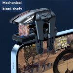⁦Model Mobile Game Controller Trigger, Mobile Game Accessories 6 Finger Trigger Sensitive Shoot Target Buttons Smartphone Game Controller Gamepad for PUBG/Survival Rules⁩ - الصورة ⁦7⁩