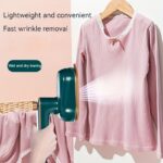 Portable iron, mini wrinkle removal ironing machine, supporting dry and wet ironing, fast heating, 180 ° foldable rotating handheld iron, compact and convenient storage, suitable for home, travel, and student dormitories--EU - Image 11