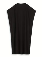 EDOLYNSA V-Neck Black Vine Embroidery Ethnic Style Short-Sleeved Slit Long Beach Dress Fashion Middle East Outdoor Loose Casual Outerwear Sunscreen Large Size Blouse Kaftan Q1758 - Image 7