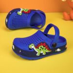 Casual Cute Cartoon Soft Sole Clogs For Boys, Breathable Lightweight Clogs For Indoor Outdoor Beach Pool - Image 7