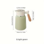 1-Pack Stainless Steel Thermal Carafe 1.5L - Double-Wall Vacuum Insulated Hot Water Pot, Coffee Dispenser, Office Tea Flask, Heat Retention, Uncharged, No Battery Needed - Image 7