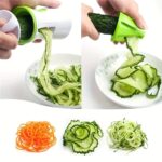 ⁦Creative Kitchen Spiral Vegetable Slicer - Handheld, Cordless, and Heavy-Duty for Zucchini Noodles and More⁩ - الصورة ⁦2⁩