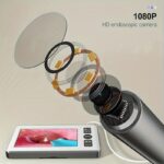 ⁦1pc Advanced Visual Ear Pick with 10.92cm IPS Screen, 1080P HD Endoscopic Camera, USB Rechargeable Lithium Polymer Battery, Portable Earwax Removal Tool with Camera and Recording Function⁩ - الصورة ⁦3⁩