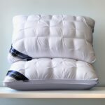 Luxury 5-Star Hotel Quality Pillow - Deep Sleep Neck Support, High-Density Non-Sagging All-Season Pillow with White Satin Cover, 100% Polyester Fill, Hand Wash Only & Vacuum Compression Packaging, Neck Pillow for Sleeping, Sophisticated Home Decor - Image 7