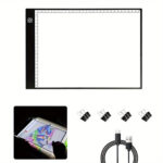 LED Light Pad A4/A5 Three Level Dim Scale Drawing Copy Board Graphic Tablet Trace Light Box for Diamond Paint PC Laptop - Image 5