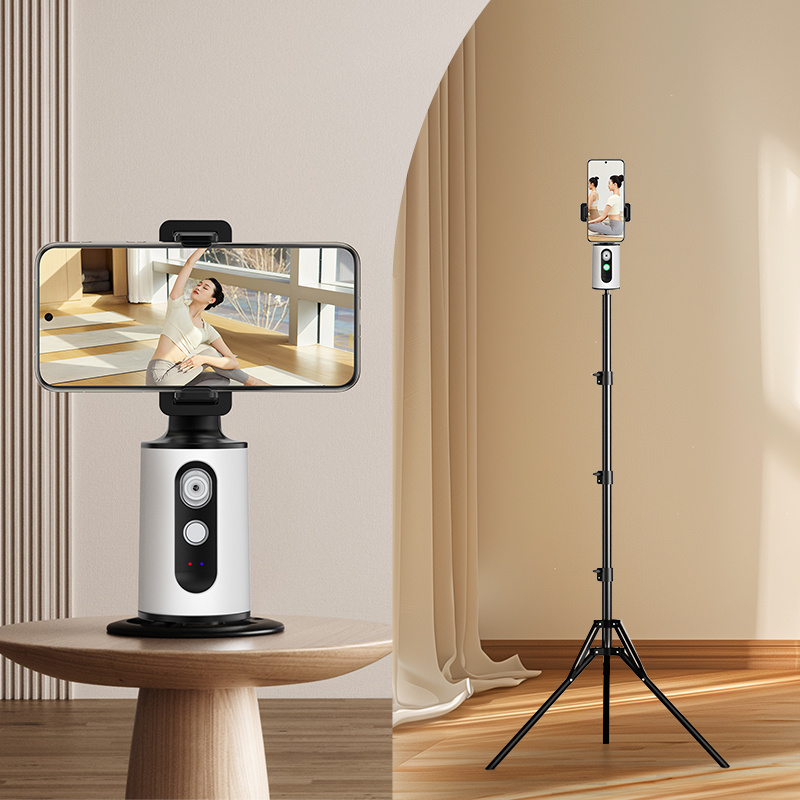 b79942e3619e4adf91b3ad978d16b146-goods.jpeg 1pc Smart AI Anti-Shake Gimbal, 360° Rotating Face Recognition, Live Streaming Selfie Panorama Tracking Magic Tool, Ideal Gift for Major Holidays (Christmas, Halloween, Easter, Valentine's Day, Thanksgiving, etc.) - Image 1
