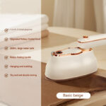 1200W Mini Steam Iron, Quick Heating, 20s Preheat, Dual Function Dry/Wet Ironing, 180° Rotatable Handle, Thermometer, Easy Storage, 220-240V European Plug, Home & Travel Use - EU - Image 4