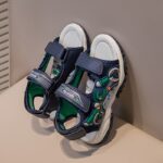 Men'S Casual Sandals with Motorcycle Design - Breathable Mesh Upper, Lightweight & Abrasion-Resistant, Ideal for Beach & Daily Wear, Casual Footwear | Motorcycle Sandals | Breathable Sandals - Image 8