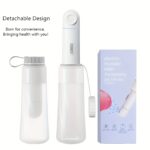 Portable electric Bidet - Mini Detachable Handheld Personal Travel Bidet with 2 Pressure Options Electric Sprayer Toilet for Personal Hygiene Cleaning/Soothing Postpartum Care/Perineal/2 Modes | 350ml/12.3oz - Image 7