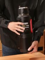 ⁦1 Large Capacity Insulated Kettle, Insulated Bucket, Insulated Cooler, Coffee Pot, Travel Kettle with Handle 316 Stainless Steel Outdoor Car Sports Double-Layer Kettle/Suitable for Outdoor Travel, Camping/Ramadan Gift⁩ - الصورة ⁦15⁩