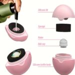 1pc Portable Silicone Body Lotion Applicator - Easy-to-Use, Detachable Sponge Roller for Sunscreen & Moisturizer, Effortless Application, Travel-Friendly, Fragrance-Free Skincare Tool, Outdoor Care, Makeup Tool, Portable Skincare Tool | Pastel Design | Si - Image 10