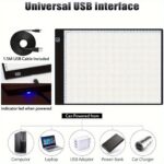 LED Light Pad A4/A5 Three Level Dim Scale Drawing Copy Board Graphic Tablet Trace Light Box for Diamond Paint PC Laptop - Image 9