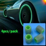 4pcs Vibrant Glow-in-the-Dark Tire Valve Caps for Cars, Bikes & Motorcycles - Hexagon Shape, Durable ABS, Multi-Color Options, Vehicle Accessories|Stylish Wheel Accents|Longlasting Glow Caps, Tire Caps - Image 3