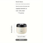 1pc Bincoo Stainless Steel Coffee Canister, Vacuum Sealed Press-Type Freshness Preservation Container, 304 Stainless Steel Light-Blocking Storage Jar for Coffee Beans - Image 12