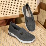 Four-Season Women'S Soft-Soled Casual Shoes with Elastic Openings, Slip-Resistant And Breathable Fabric. - Image 8
