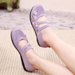 [Soft Sole] 2024 Women's Summer Casual Knit Flats | Soft Sole, Lightweight & Comfortable Fabric | PU Insole | Slip-On Shoes | Summer