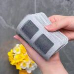 ⁦10pcs bathroom hair filter hair screen Toilet sewer filter Kitchen anti-clogging anti-insect self-adhesive floor drain sticker.⁩ - الصورة ⁦8⁩