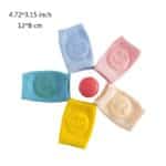 ⁦Soft & Durable Kneepad Protectors for Babies - Perfect for Crawling from 0-1 Years Old! Christmas、Halloween、Thanksgiving Day Gift⁩ - الصورة ⁦6⁩