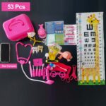 31/53/72pcs Kids Doctor Playset, Pretend Medical Kit for Toddlers, Educational Toy Set for Boys & Girls, Role Play with Tools, ABS Material, Ideal for Christmas & Birthday Gifts - Image 6