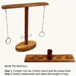 Wooden Balance Scale Game with Hooks, Ultimate Indoor/Outdoor Battle Game for Adults - Party Supplies, Beverage Fun, Bar, Home, Party, Holiday Gift, Halloween Present - Image 2