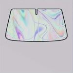 [2025 Upgraded] Car Windshield Sun Shade, UV | Sun Protection, Extended Edge No Light Leakage Design Cooling Protect Car Interior from UV Damage, Foldable Car Windshield Sun Visor for Front Window, Summer Sunscreen - Image 10