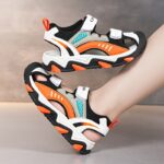 Boys' Sports Footwear - Non-Slip, Durable, Patterned Design with EVA Sole for Water and Outdoor Use - Image 5