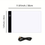 LED Copy Board A2/A3/A4/A5 Three Layers Dimmable Light Pad Drawing Board Pad Tracing Light Box Eye Protection Thin For Art Student Painting Lovers - Image 6