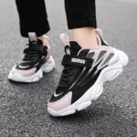 [Lightweight] Breathable Mesh Running Shoes, Casual Sports Style with Striped Pattern, All-Season Low Top Sneakers with Hook-and-Loop Fastener Closure, Round Toe Fabric Upper & EVA Sole for Boys and Girls, Cute Shoes - Image 2