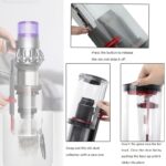 ⁦1pc Upgraded Dust Bin for Dyson V11 V15 SV14 SV15 SV22 Vacuum Cleaner Canister, Vacuum Bin Replacement for Part no. 970050-01 and Part no. 965443-01⁩ - الصورة ⁦6⁩