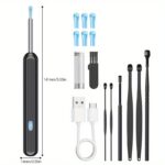 Inskam Visual Ear Pick, Visual Ear Pick with Camera And Light, Earwax Removal Tool with 6 Ear Pick Sets And 7pcs Ear Pick Set, Can Be Connected to Wifi, Battery/Usb Dual-Purpose, Lithium Battery Formaldehyde-Free, Suitable for All Mobile Phones, Safe And - Image 9