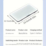 Car Sun Visor Makeup Mirror Anti-Shatter Car Interior Accessories High Definition Mirror with Light Car Vanity Mirror - Image 7