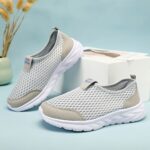 Men'S Breathable Slip-On Sneakers - Lightweight, Non-Slip Casual Shoes with Soft Mesh Upper, Ideal for Hiking, Running & Everyday Wear, All-Season Comfort, Casual Sports Shoes|Slipon Sneakers|Breathable Upper Sneakers - Image 5