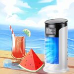 3-in-1 Function, Portable Air Conditioner Humidifier Aroma Lamp Fan, USB Cooler AC, Essential Cooling Device for Office and Home Use, USB Portable Air Conditioner, USB Fan - Image 6
