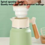 1-Pack Stainless Steel Thermal Carafe 1.5L - Double-Wall Vacuum Insulated Hot Water Pot, Coffee Dispenser, Office Tea Flask, Heat Retention, Uncharged, No Battery Needed - Image 13