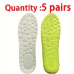 ⁦5 Pair Lightweight And Soft Insoles for, Soft, elastic and breathable, sports shoes and casual insoles Comfortable And Non Tiring Feet⁩ - الصورة ⁦7⁩