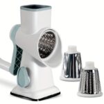 KEOUKE Multi-Functional Cheese & Vegetable Grater with Container - Durable Plastic, Sharp Grating Surface, Ideal for Kitchen Use, Grates Cheese Perfectly for Breakfast, Brunch, and Mor - Image 5