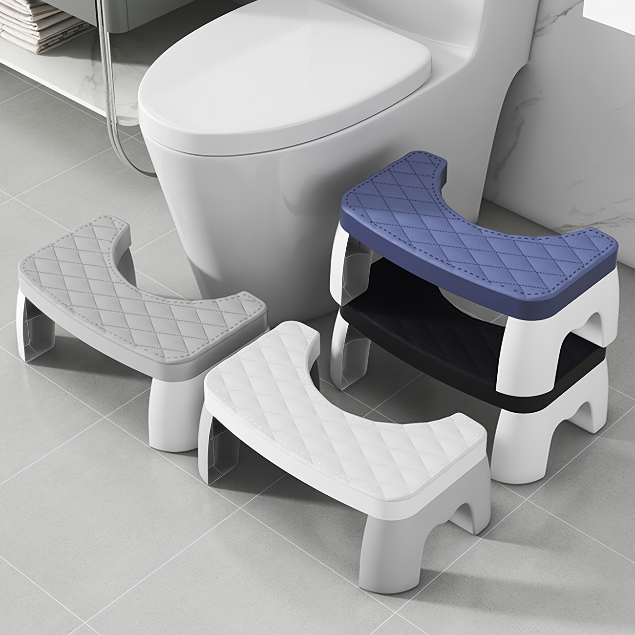 cdd9ff30-d50d-4c90-ad66-05f9ef82076c.jpg 1pc Adult Squat Toilet, Toilet Stool, Sit Toilet, Sit Toilet Foot Stool, Waterproof Squat Toilet, Halloween/Christmas Gift, Christmas/Halloween Gift Decoration - Image 1