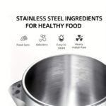 Electric Kettle 67.63oz Large Capacity Automatic Power Outage Anti-scalding Curling Boiling Kettle Household Stainless Steel Electric HotKettle - Image 7
