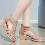 Women's Fashion Boots with Decoration - Image 3