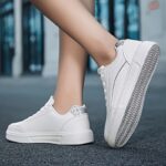 Casual Fashion Sports Shoes For Women Flat Simple Flash Sports Shoes - Image 10