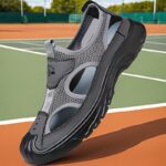⁦Men'S New Summer Breathable Mesh Slip-On Shoes, Perfect for Driving, Outdoor Activities, And The Beach.⁩ - الصورة ⁦3⁩