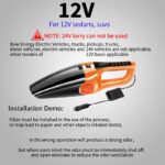 ⁦In-car Vehicle Household Indoor Large Vacuum Cleaner Power Large Suction Strong Vacuum Vehicle Small Vehicle Vacuum Cleaner Dry-wet Dual-use 12V⁩ - الصورة ⁦13⁩