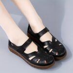 ⁦Women's Wedge Sandals, Slip-Resistant Outdoor Beach Shoes, Casual Versatile Sporty Sandals⁩ - الصورة ⁦7⁩