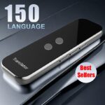 1pc Languages Translator Device,Two-Way Instant Translator, APP Online Voice Translation, 150 Languages Supported,Portable AI Voice High Accuracy Translator Device For Travel Business Learning