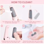 ⁦1pc Rechargeable USB Electric Foot File for Callus Removal - Portable Foot Grinder with Smooth, Round Design, Ideal for Foot Care and Smoothing, Foot Care Tool | Modern Foot Care | Smooth Finish, Foot Care Products⁩ - الصورة ⁦11⁩